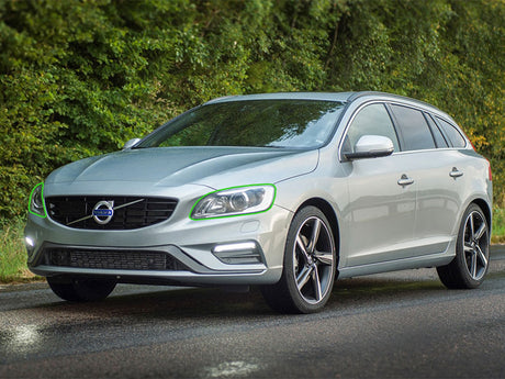 volvo v60 2015-2018 Headlight Protection Installation Location