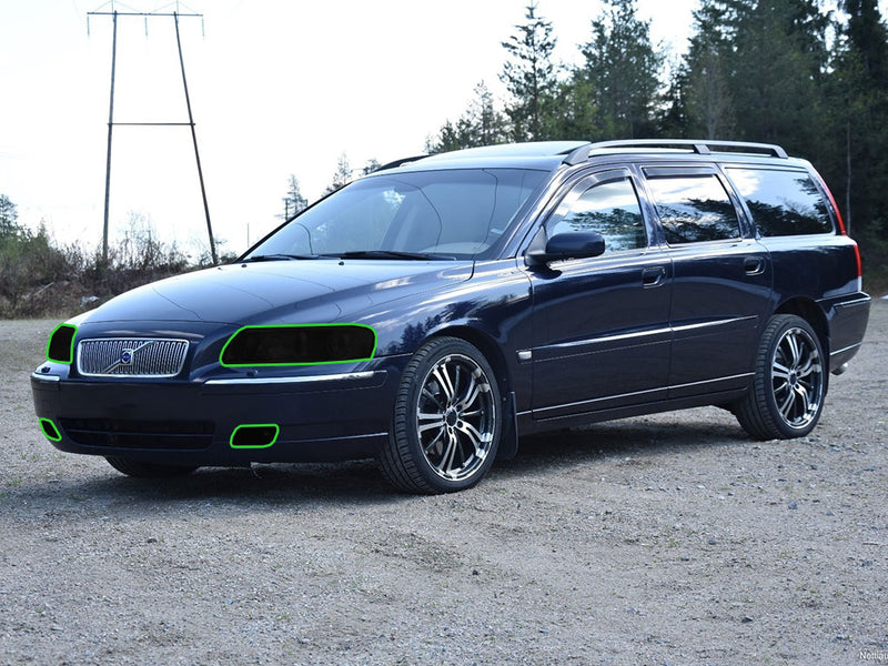 volvo v70 2003-2007 Headlight Tint Location