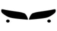 volvo v70 2008-2010 Headlight Tint