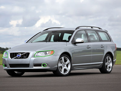 volvo v70 2008-2010 Headlight Protection Installation Location