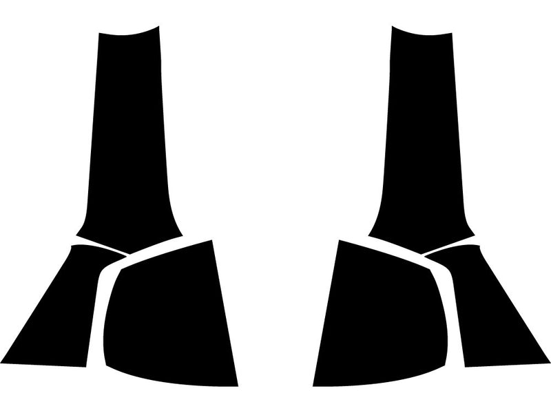 v70 Precut Tail Light Tint Diagram