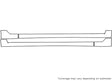 v70 Avery Dennison Clear Bra Door Cup Precut PPF Diagram
