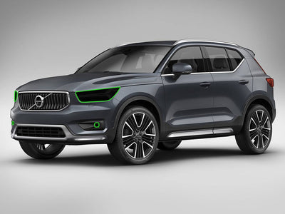 volvo xc40 2019-2022 Headlight Tint Location