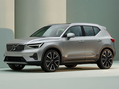 volvo xc40 2019-2023 Matte Black Pillar Trim