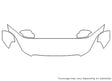 xc60 3M Clear Bra Hood Precut PPF Diagram