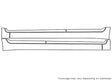 xc60 3M Clear Bra Door Cup Precut PPF Diagram