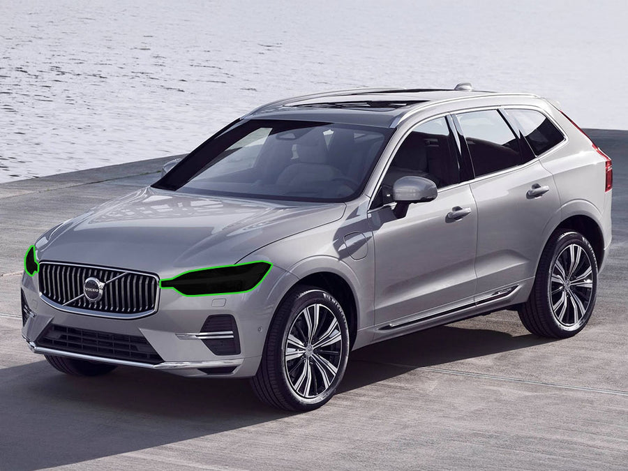 volvo xc60 2018-2025 Headlight Tint Location