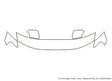 xc70 3M Clear Bra Hood Precut PPF Diagram