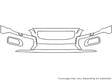 xc70 Avery Dennison Clear Bra Bumper Precut PPF Diagram