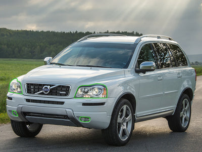 volvo xc90 2003-2014 Headlight Protection Installation Location