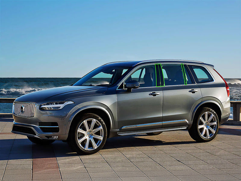 volvo xc90 2003-2014 Pillar Post Trim Installation Location