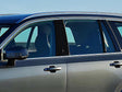 volvo xc90 2003-2014 Brushed Aluminum Black Pillar Cover Diagram