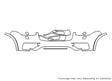 xc90 Avery Dennison Clear Bra Bumper Precut PPF Diagram