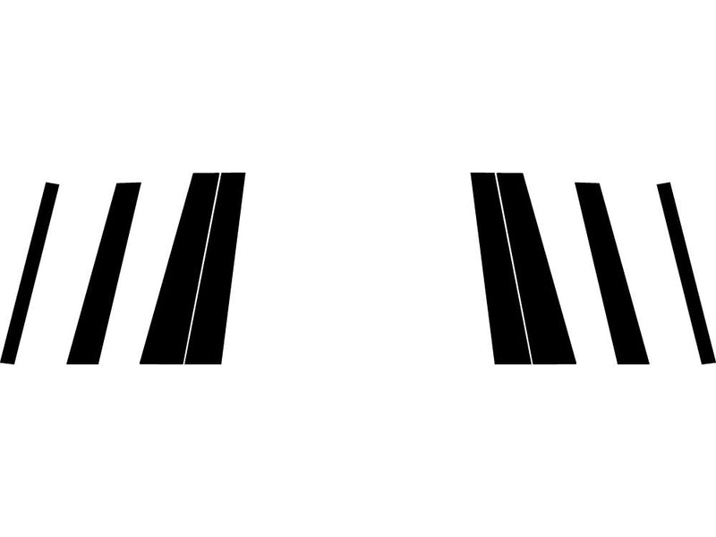 volvo xc90 2016-2024 Camo Pillar Trim Diagram