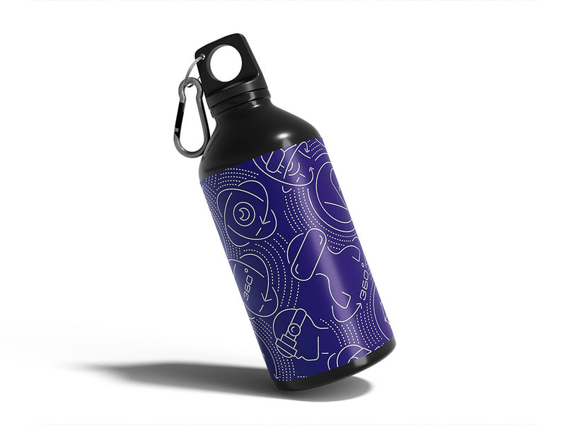 Water Bottle DIY Stickers
