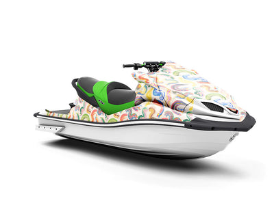 Walk Away Abstract Jet Ski Vinyl Customized Wrap