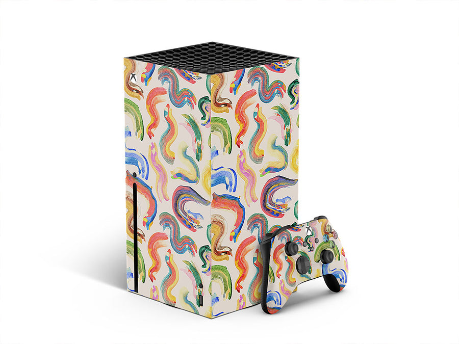 walk away abstract geometric XBOX DIY Decal
