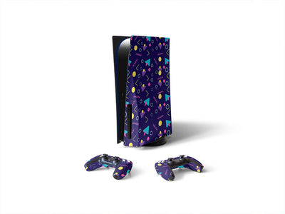 walking in memphis retro Sony PS5 DIY Skin