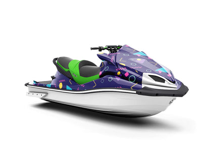 Walking in Memphis Retro Jet Ski Vinyl Customized Wrap