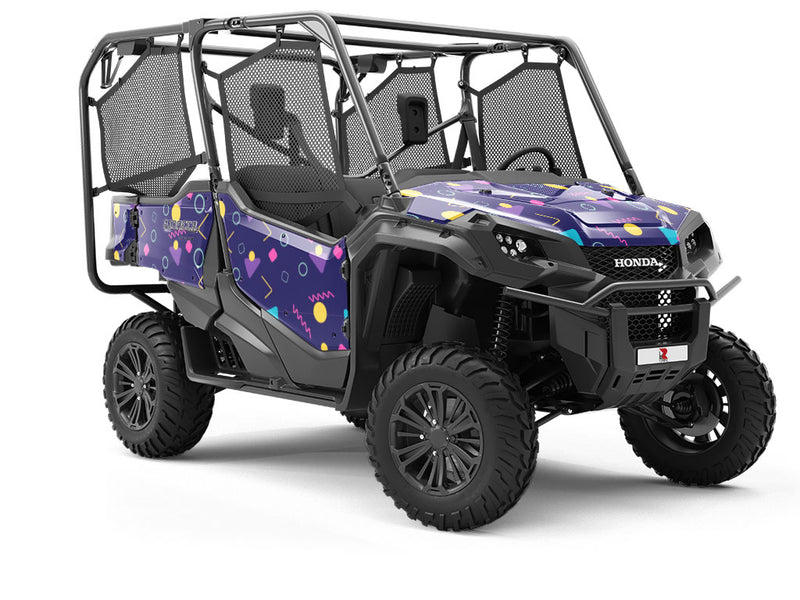 Walking in Memphis Retro Utility Vehicle Vinyl Wrap