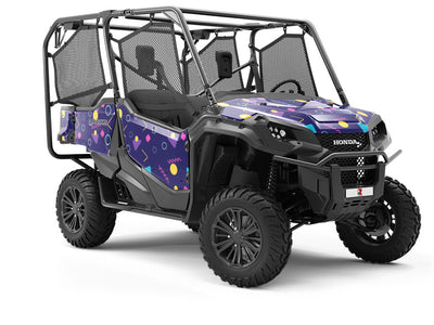 Walking in Memphis Retro Utility Vehicle Vinyl Wrap