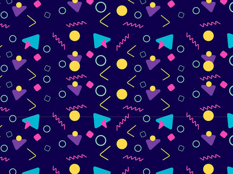 Walking in Memphis Retro Vinyl Wrap Pattern~Rwraps Series 914 Digitally Printed Vinyl Wrap~0