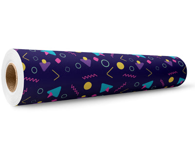 Walking in Memphis Retro Wrap Film Wholesale Roll~Rwraps Series 914 Digitally Printed Vinyl Roll~5