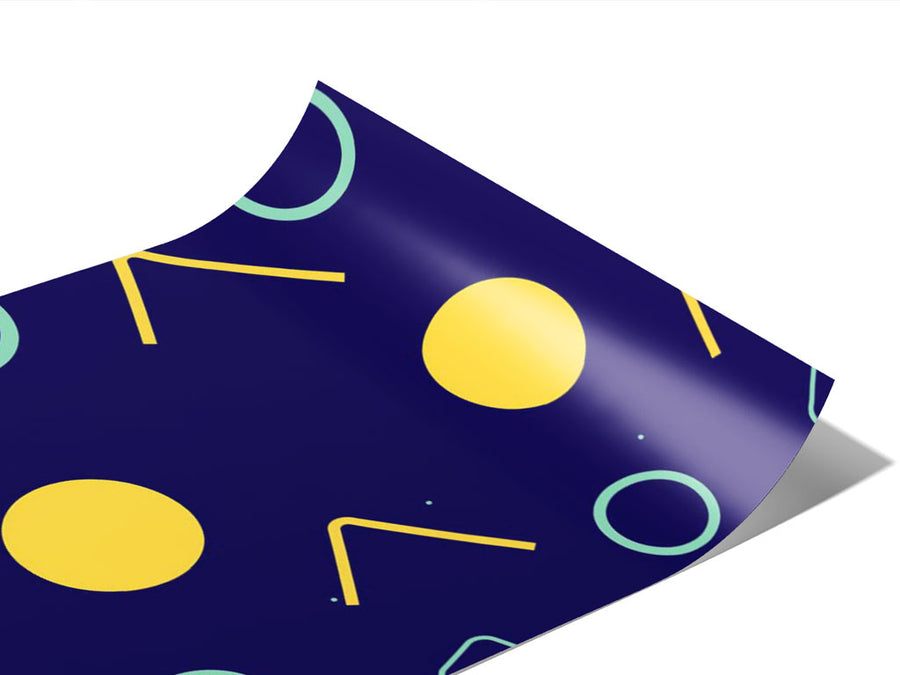 Walking in Memphis Retro Vinyl Wraps~Rwraps Series 914 Digitally Printed Vinyl Wrap~0