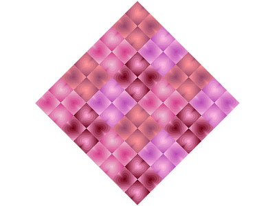 Walls Up Heart Vinyl Wrap Pattern