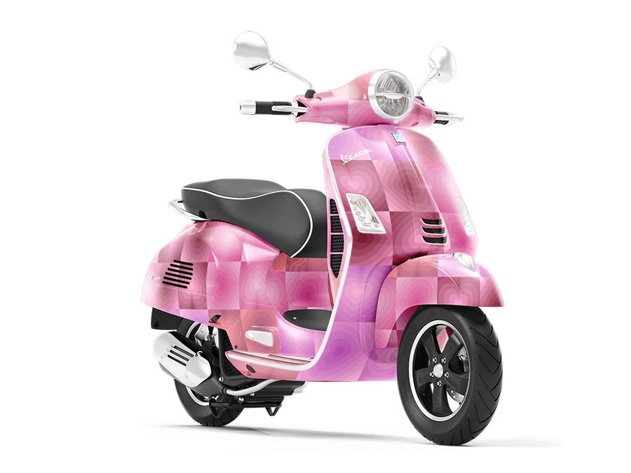 Walls Up Heart Vespa Scooter Wrap Film
