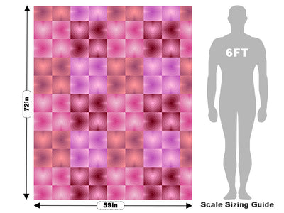 Walls Up Heart Vehicle Wrap Scale~Rwraps Series 914 Walls Up Heart Measurements~1