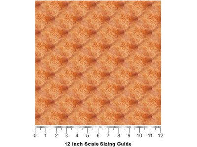 Walnut  Travertine Vinyl Film Pattern Size 12 inch Scale~Rwraps Walnut  Travertine Sizing Chart~2