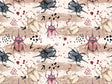Wandering Weevils Bug Vinyl Wrap Pattern~Rwraps Series 914 Digitally Printed Vinyl Wrap~0
