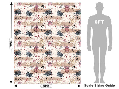 Wandering Weevils Bug Vehicle Wrap Scale~Rwraps Series 914 Wandering Weevils Bug Measurements~1