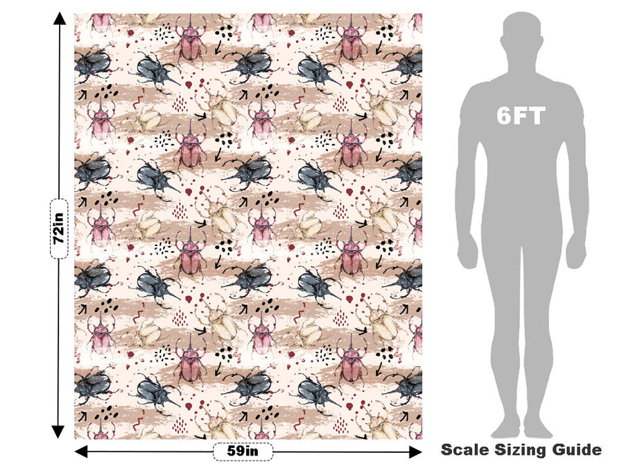 Wandering Weevils Bug Vehicle Wrap Scale~Rwraps Series 914 Wandering Weevils Bug Measurements~1