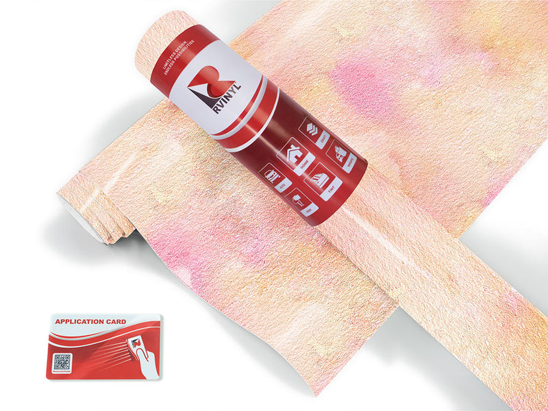 wanna have fun watercolor Craft Vinyl Roll