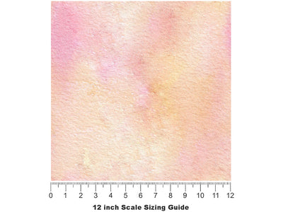 Wanna Have Fun Watercolor Vinyl Film Pattern Size 12 inch Scale~Rwraps Wanna Have Fun Watercolor Sizing Chart~2