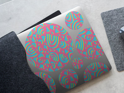 want to be retro DIY Laptop Stickers