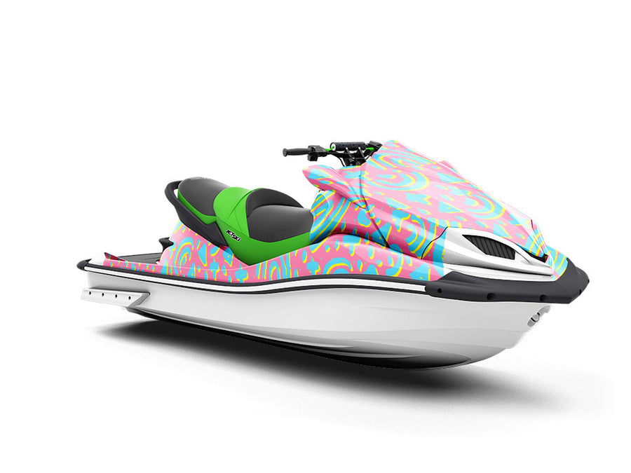 Want To Be Retro Jet Ski Vinyl Customized Wrap