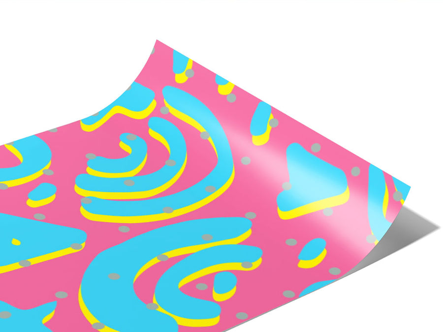 Want To Be Retro Vinyl Wraps~Rwraps Series 914 Digitally Printed Vinyl Wrap~0