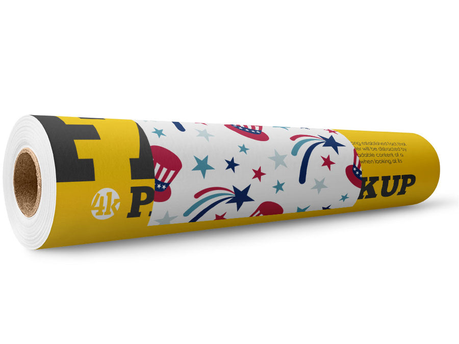 Want You Americana Wrap Film Wholesale Roll~Rwraps Series 914 Digitally Printed Vinyl Roll~5