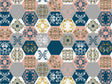 Warm Hexagonal Tile Vinyl Wrap Pattern~Rwraps Series 914 Digitally Printed Vinyl Wrap~0