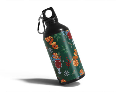 warming up alcohol Water Bottle DIY Stickers