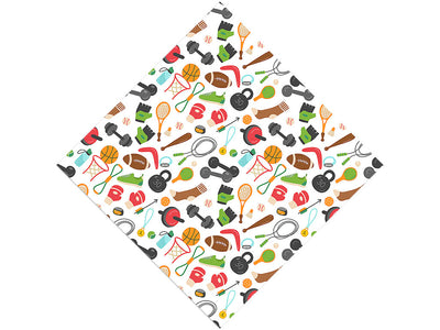 Warmup Workout Sport Vinyl Wrap Pattern