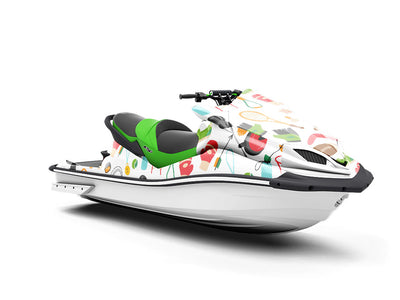 Warmup Workout Sport Jet Ski Vinyl Customized Wrap