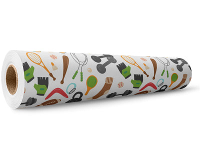 Warmup Workout Sport Wrap Film Wholesale Roll~Rwraps Series 914 Digitally Printed Vinyl Roll~5
