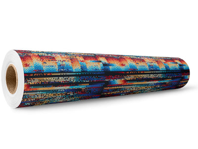 Warped Screen Technology Wrap Film Wholesale Roll~Rwraps Series 914 Digitally Printed Vinyl Roll~5