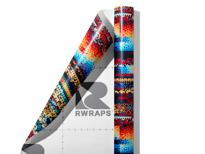 Warped Screen Technology Wrap Film Sheets~Rwraps Series 914 Warped Screen Technology Scrolled Sheet~4