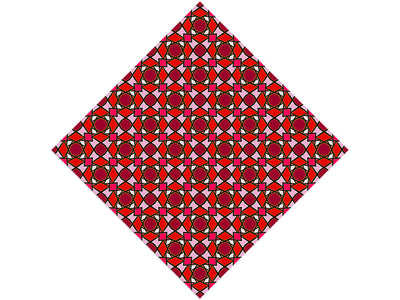 Warped Sun Tile Vinyl Wrap Pattern