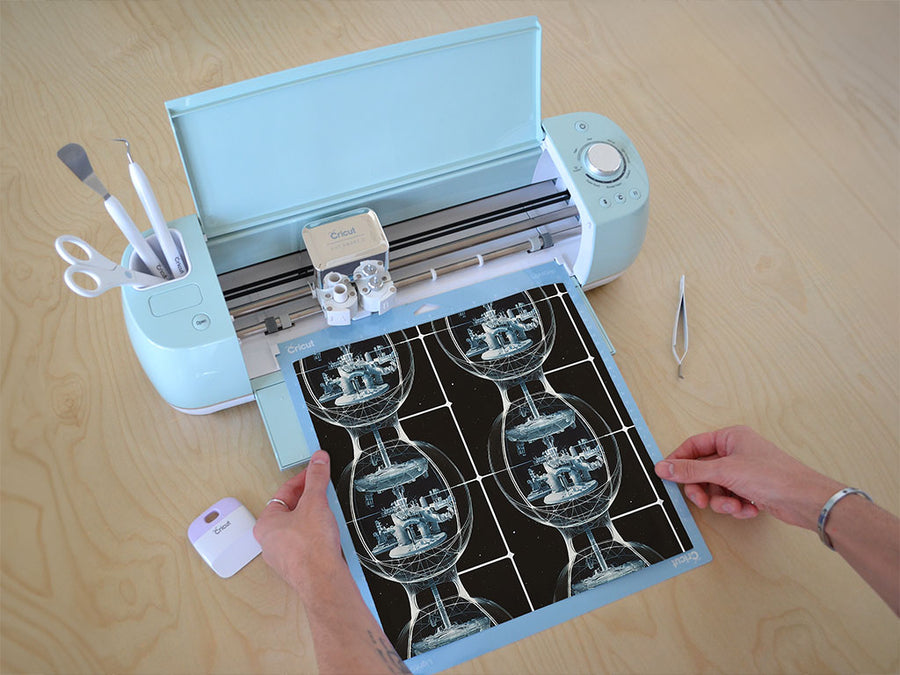 warped time science fiction Cricut Compatible Vinyl